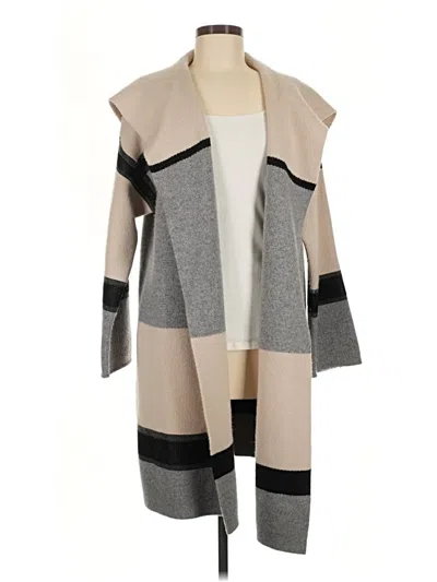 Pre-owned Vince Cardigan Sweater In Gray