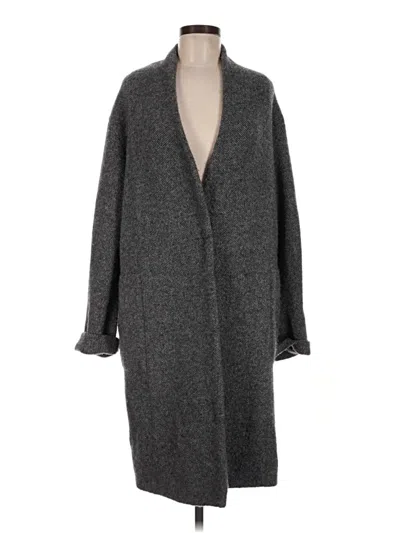 Pre-owned Vince Cardigan Sweater In Gray