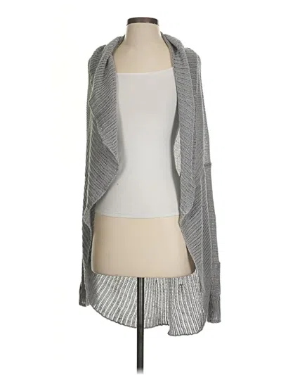 Pre-owned Vince Cardigan Sweater In Gray