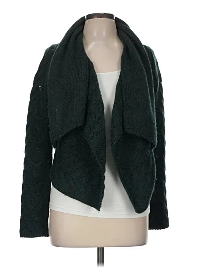 Pre-owned Vince Cardigan Sweater In Green