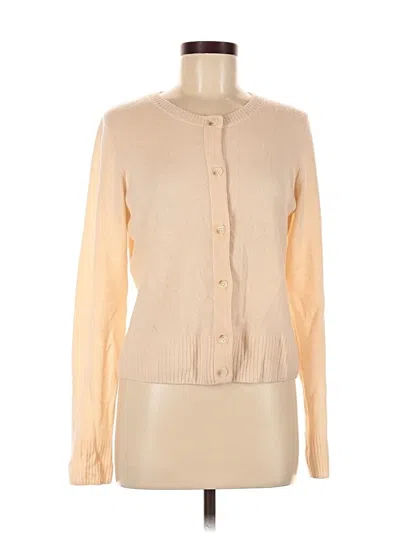 Pre-owned Vince Cardigan Sweater In Ivory