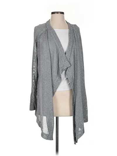 Pre-owned Vince Cardigan Sweater In Silver