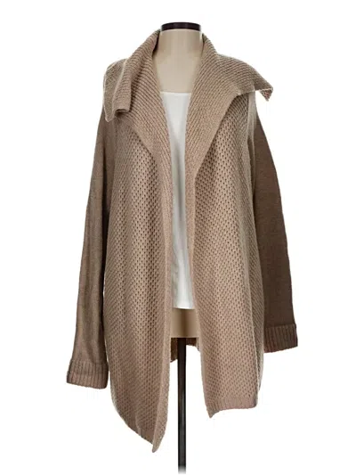 Pre-owned Vince Cardigan Sweater In Tan