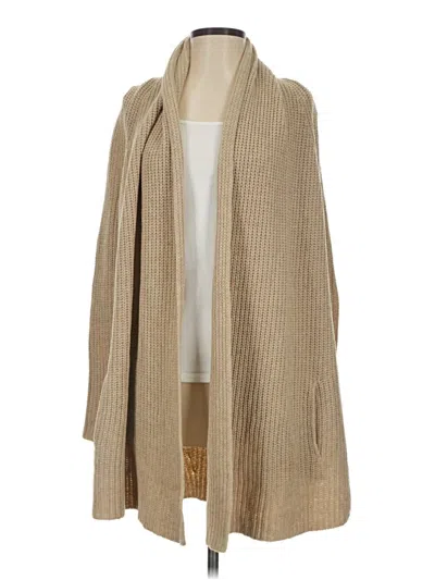 Pre-owned Vince Cardigan Sweater In Tan