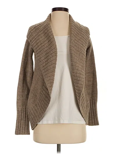 Pre-owned Vince Cardigan Sweater In Tan