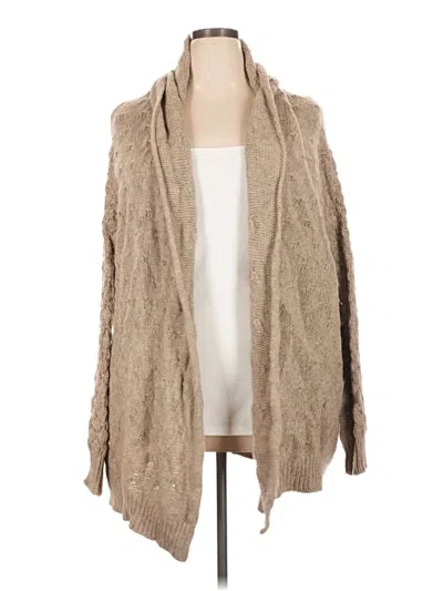 Pre-owned Vince Cardigan Sweater In Tan