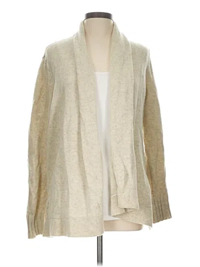 Pre-owned Vince Cardigan Sweater In Tan