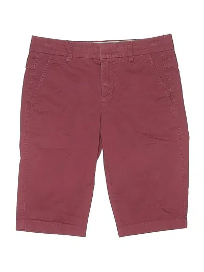 Pre-owned Vince Cargo Shorts In Burgundy