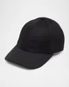 Vince Cashmere Baseball Cap In 001blk