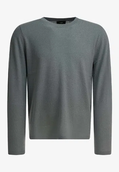 VINCE CASHMERE-BLEND CREWNECK SWEATER