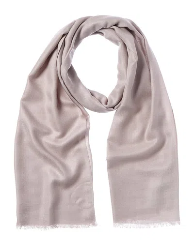 Vince Cashmere-blend Scarf In Neutral