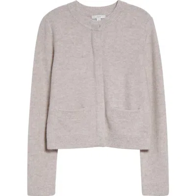 Vince Cashmere Cardigan In Gray