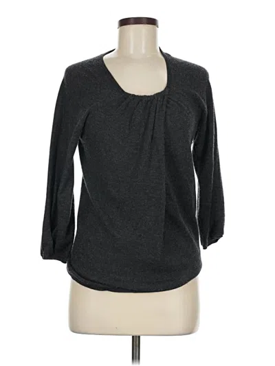 Pre-owned Vince Cashmere Cardigan Sweater In Gray