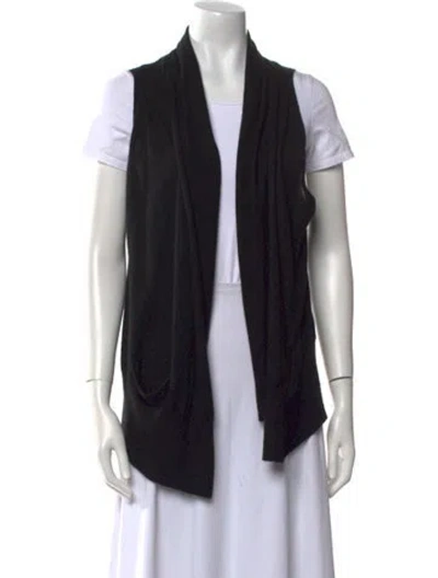 Pre-owned Vince Cashmere Cowl Neck Sweater In Black