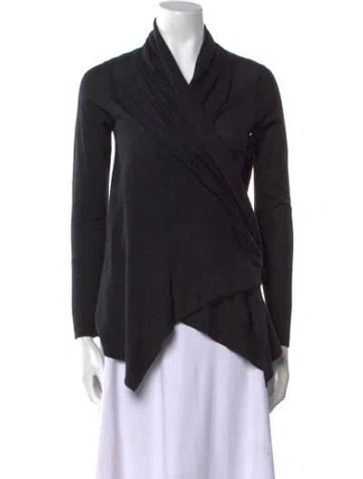 Pre-owned Vince Cashmere Cowl Neck Sweater W/ Tags In Black