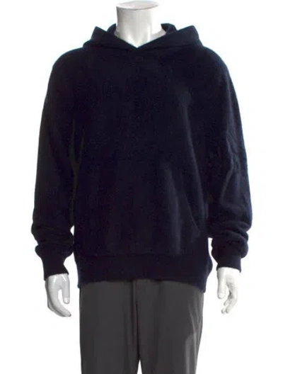Pre-owned Vince Cashmere Crew Neck Hoodie In Black