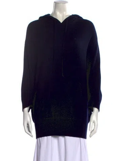 Pre-owned Vince Cashmere Crew Neck Sweater In Black