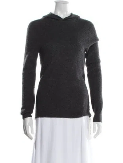 Pre-owned Vince Cashmere Crew Neck Sweater In Black