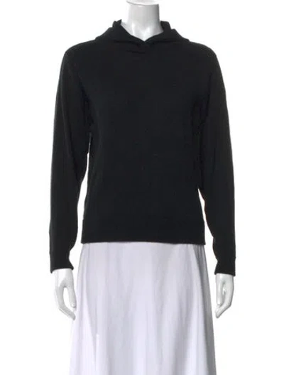 Pre-owned Vince Cashmere Crew Neck Sweater In Black