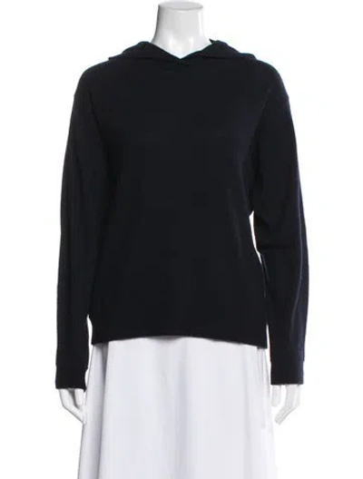 Pre-owned Vince Cashmere Crew Neck Sweater In Blue