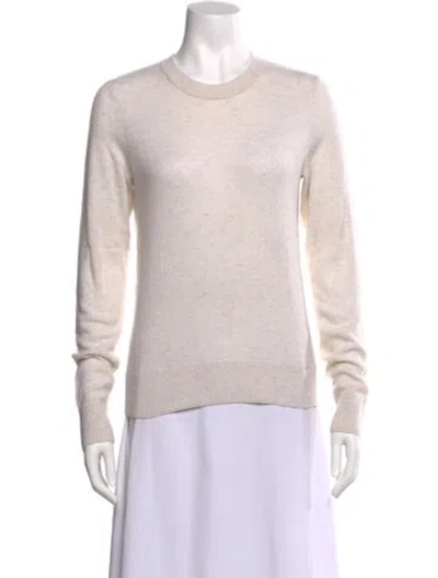 Pre-owned Vince Cashmere Crew Neck Sweater In Gray