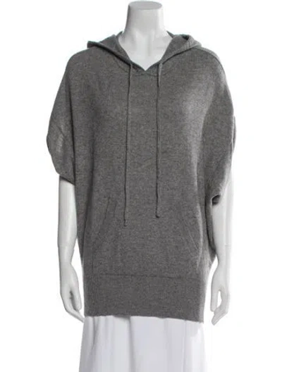 Pre-owned Vince Cashmere Crew Neck Sweater In Gray