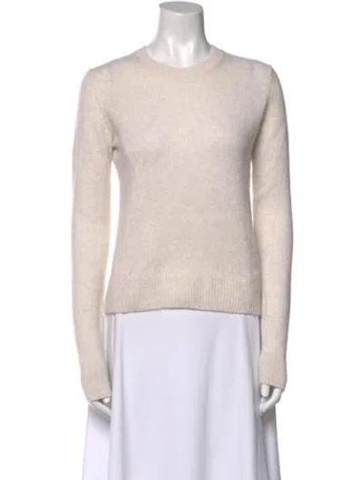 Pre-owned Vince Cashmere Crew Neck Sweater In Neutral