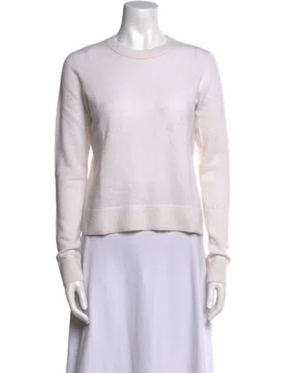 Pre-owned Vince Cashmere Crew Neck Sweater In Neutral