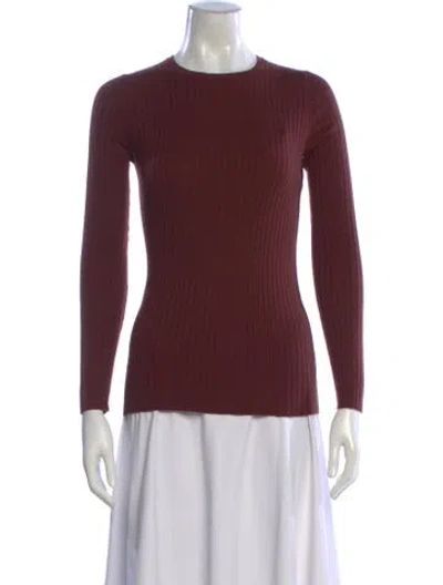 Pre-owned Vince Cashmere Crew Neck Sweater In Neutral