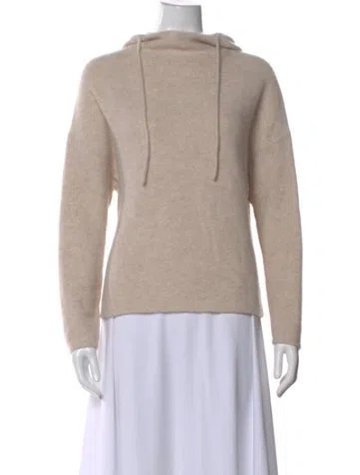 Pre-owned Vince Cashmere Crew Neck Sweater In Neutral