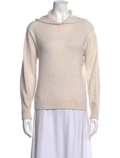 Pre-owned Vince Cashmere Crew Neck Sweater In Neutral