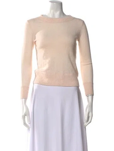 Pre-owned Vince Cashmere Crew Neck Sweater In Neutrals