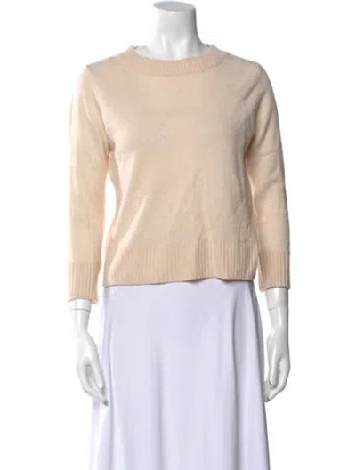 Pre-owned Vince Cashmere Crew Neck Sweater In Pink