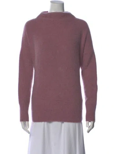 Pre-owned Vince Cashmere Crew Neck Sweater In Pink