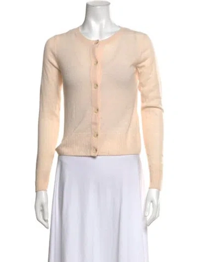 Pre-owned Vince Cashmere Crew Neck Sweater In Pink