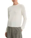 Vince Cashmere Crewneck Sweater In Off White