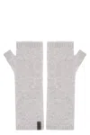 Vince Cashmere Gloves In Gray