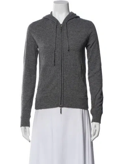 Pre-owned Vince Cashmere Jacket In Gray