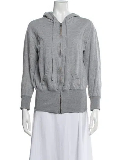 Pre-owned Vince Cashmere Jacket In Gray