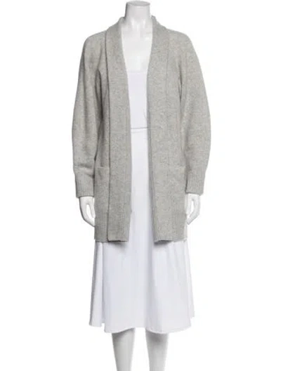 Pre-owned Vince Cashmere Jacket In Neutrals