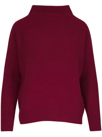 Vince Cashmere Jumper In Red