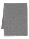Vince Cashmere Knit Blanket Wrap In Gray