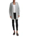 Vince Shawl Collar Cashmere Cardigan In Medium Heather Grey