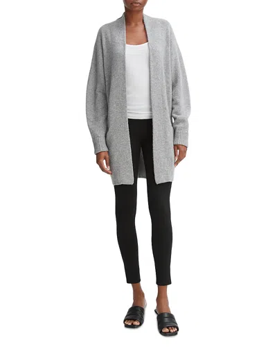 Vince Shawl Collar Cashmere Cardigan In Grey