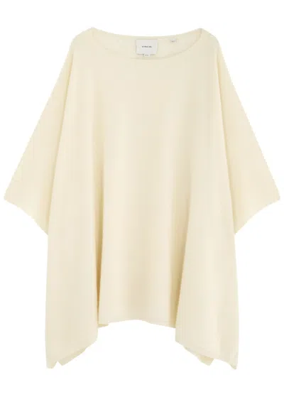Vince Cashmere Poncho In Neutral
