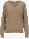 Vince Cashmere Pullover In Brown