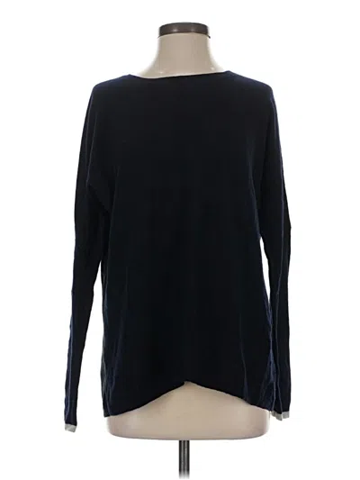 Pre-owned Vince Cashmere Pullover Sweater In Black