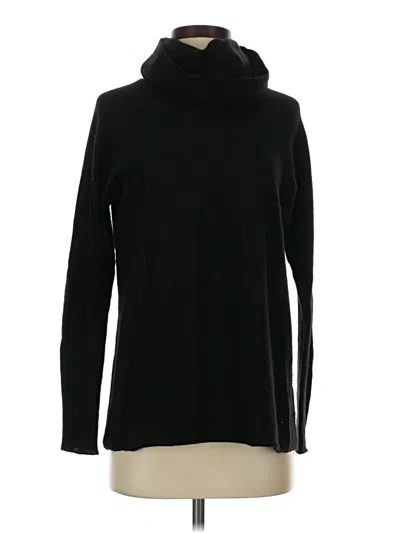 Pre-owned Vince Cashmere Pullover Sweater In Black