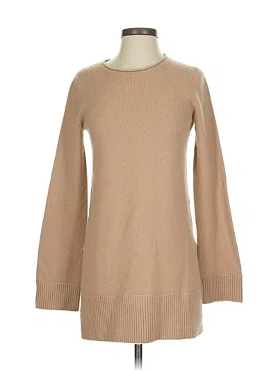 Pre-owned Vince Cashmere Pullover Sweater In Brown