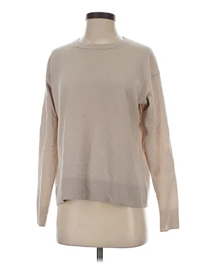 Pre-owned Vince Cashmere Pullover Sweater In Brown